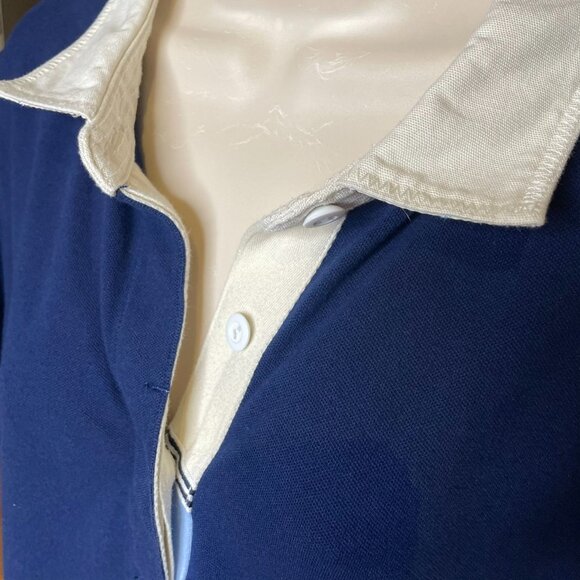 Lands End Shirt Blue Shift Dress Plus Size 3X Above The Knee u - Picture 4 of 12